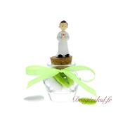 Pot jar drages communion vert