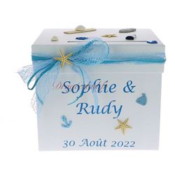 Urne mariage  la mer