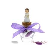 Pot jar drages communion lilas